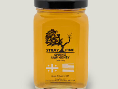 Stray pine honey