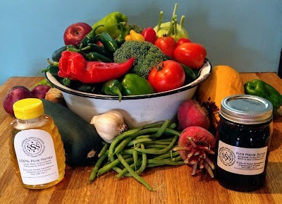 Sweet & Savory Farmstead - Garlic, Honey, & Maple Syrup
