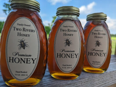 Two Rivers Honey - sold at the Brew House